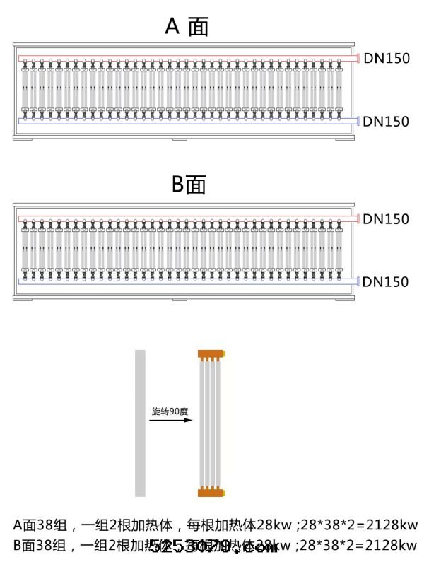 4250千(qiān)瓦(wǎ)紫铜(tóng)闆式電(diàn)鍋(guō)炉産品介紹